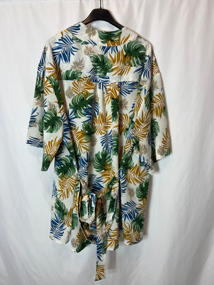 ARTLOVE. Kimono estampado tropical. T S