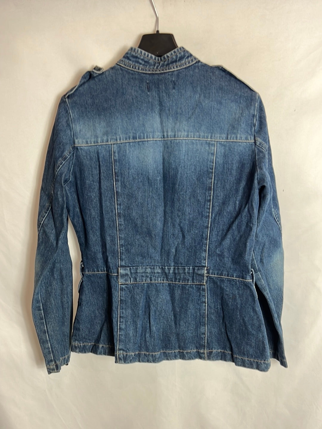 PEPA .k. Chaqueta denim cremallera. T 3(M)