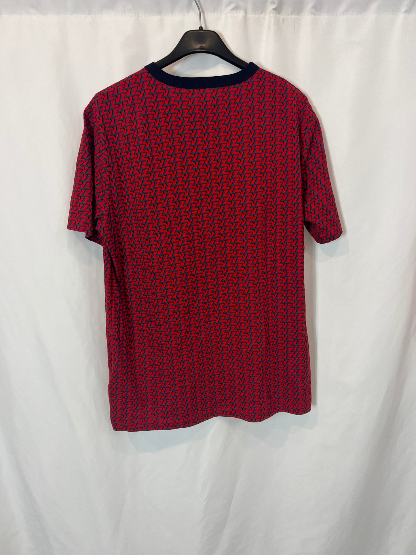 ZADIG&VOLTAIRE. Conjunto camiseta y bermuda rojas. T 16 años