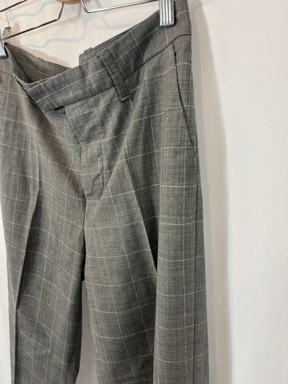 ZADIG&VOLTAIRE. Traje de chaqueta gris cuadros. T 36