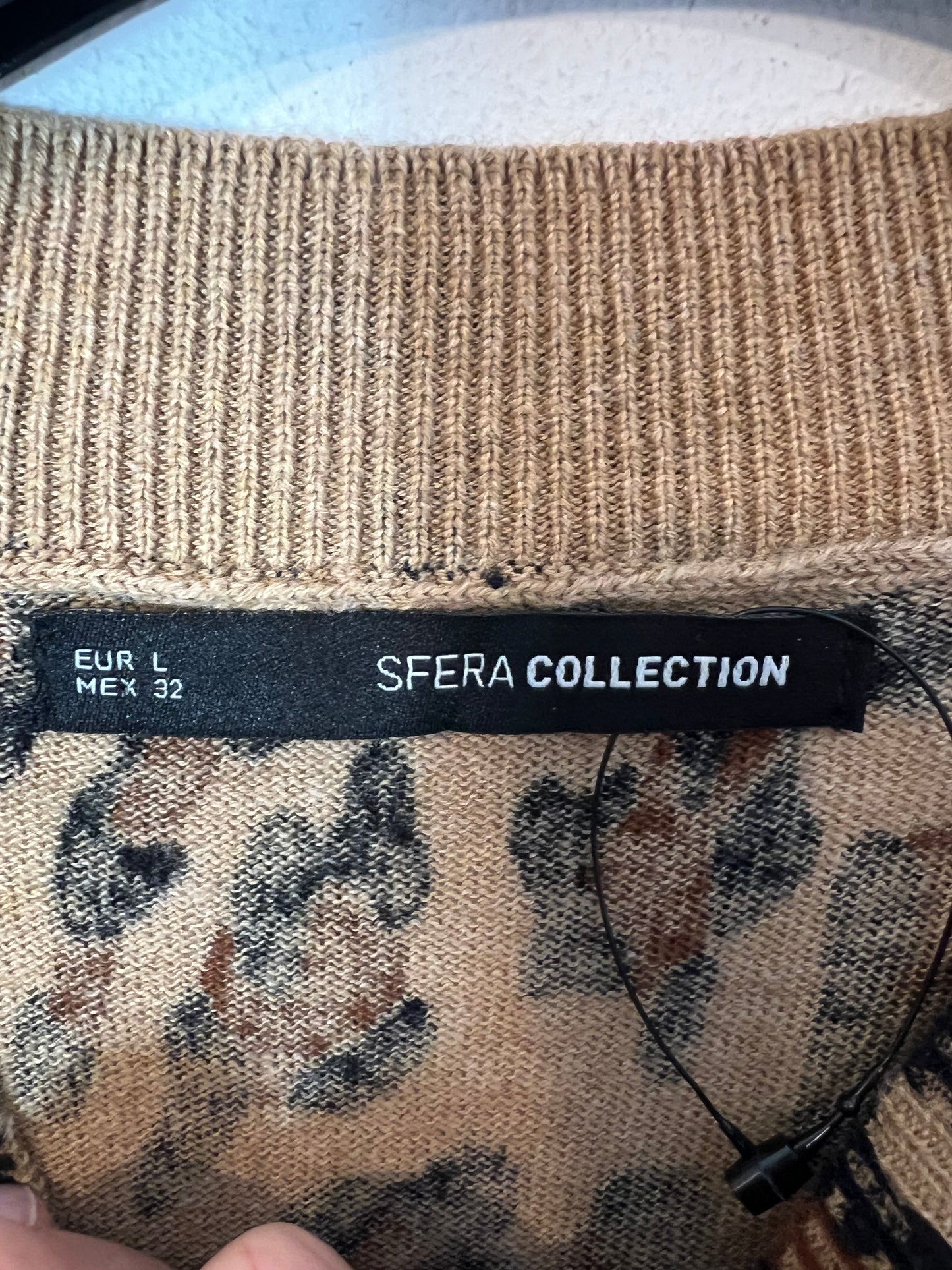 SFERA. Jersey fino animal print T.l