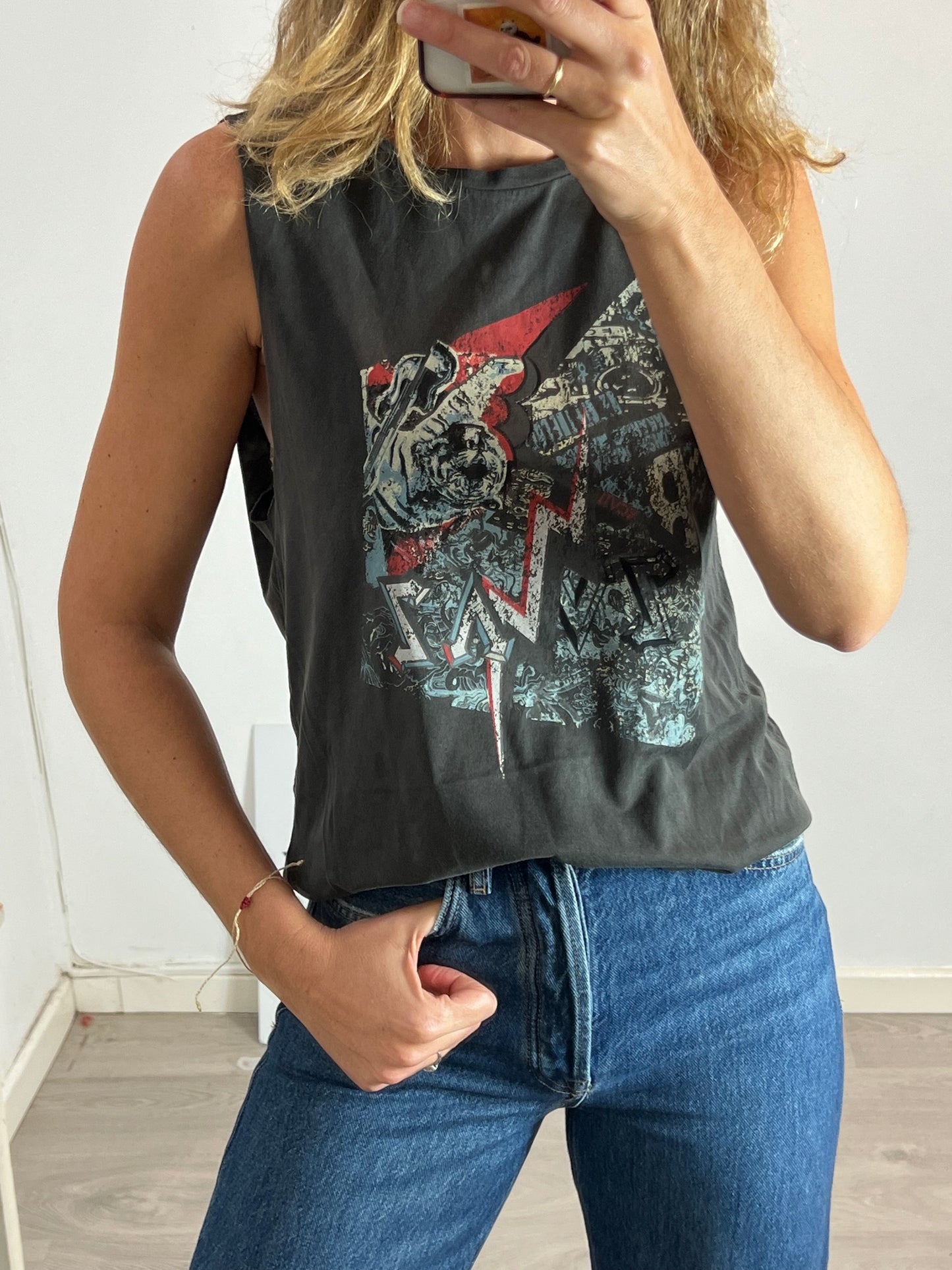 ZADIG &VOLTAIRE. Camiseta estampada sin manga. T S