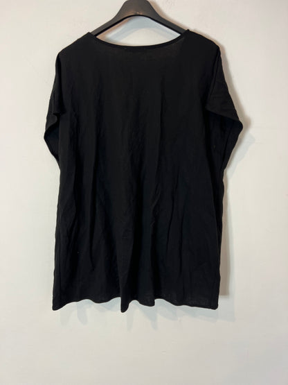 ZARA. Top negro lazada. T M