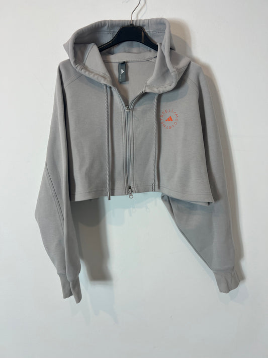 ADIDAS by STELLA McCARTNEY. Sudadera gris cropped. T XS