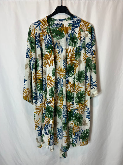 ARTLOVE. Kimono estampado tropical. T S