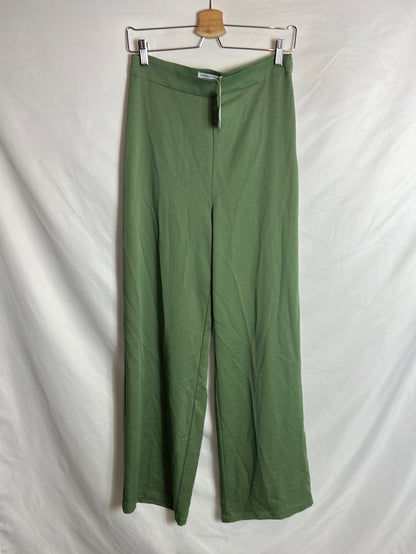 ATREZATÜRE. Pantalón petro verde