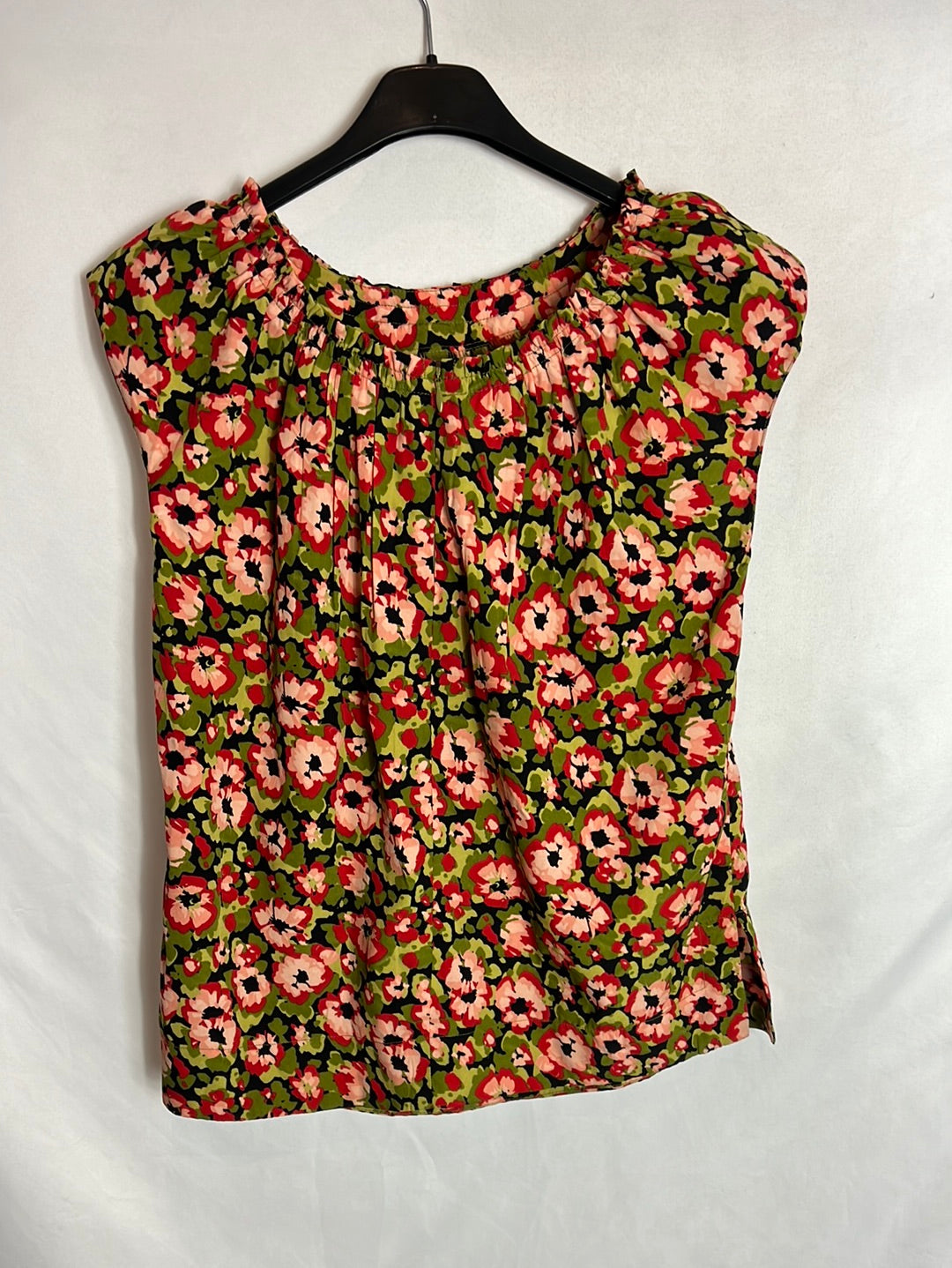 SFERA. Blusa fluida flores T.s