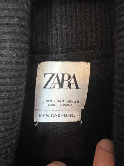 ZARA. Jersey negro cahsmere  T.s