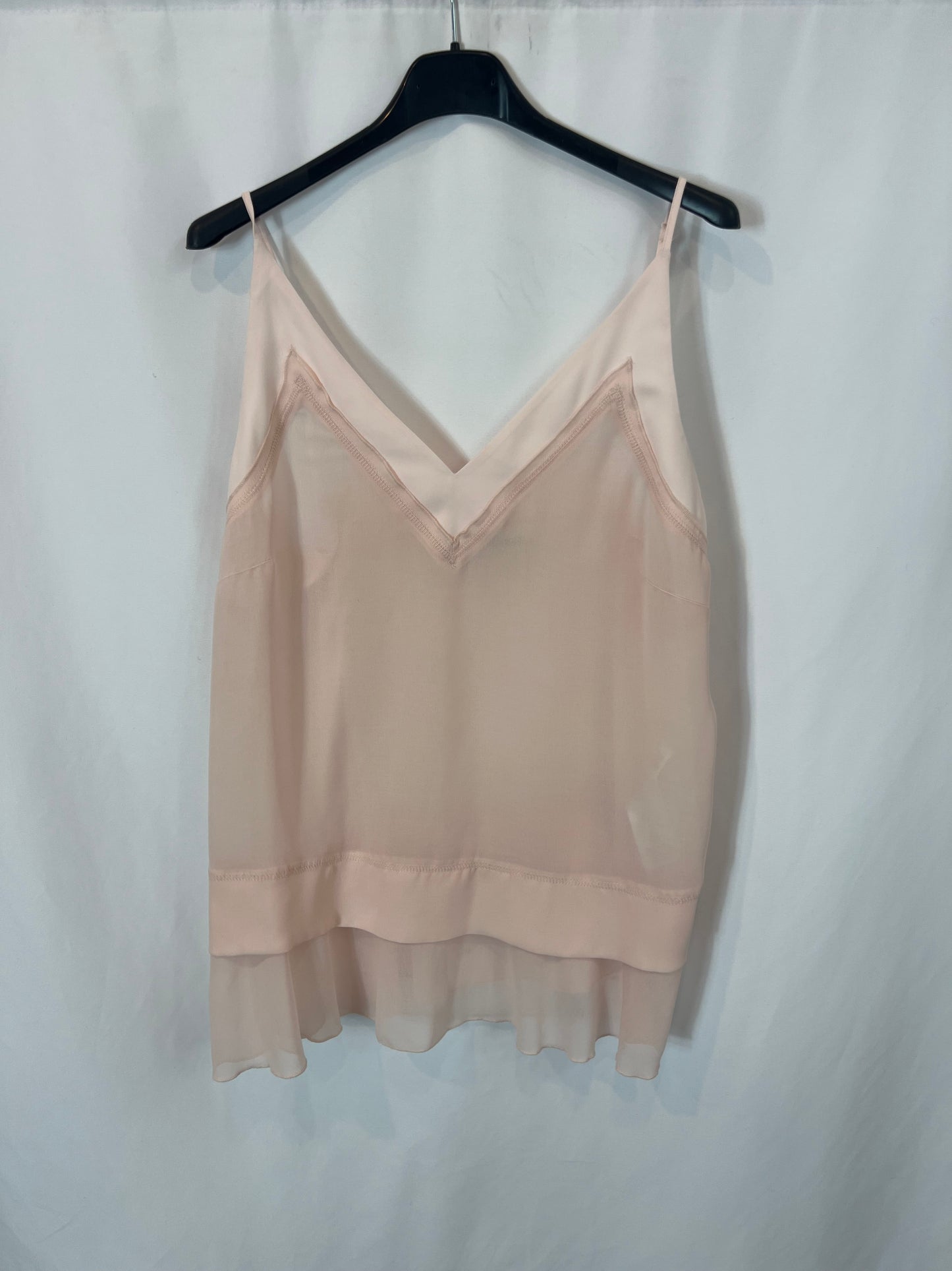 BY MALENE BIRGER. Top rosa fluido T.36