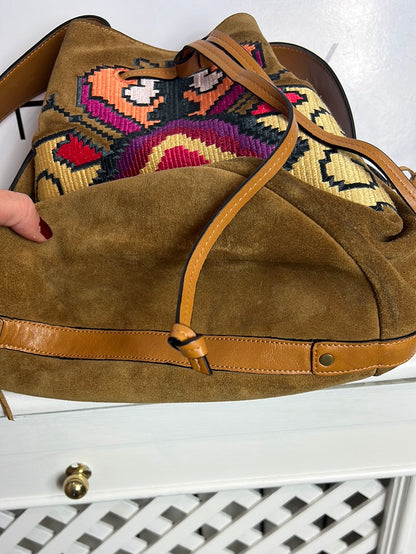 ISABEL MARANT. Bolso piel bordados(Tara)