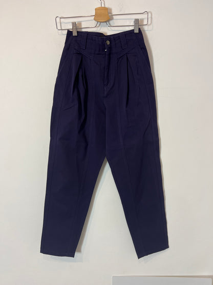 ISABEL MARANT. Pantalón morado bombacho  T.34