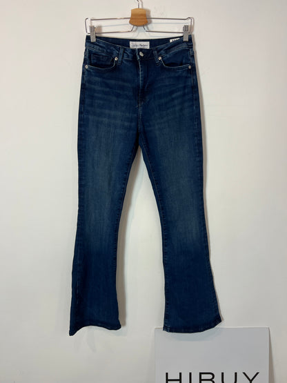 DUA LIPA BY PEPE JEANS. Denim elástico campana. T 29 (40)