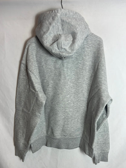 PULL&BEAR . Sudadera gris capucha. T M