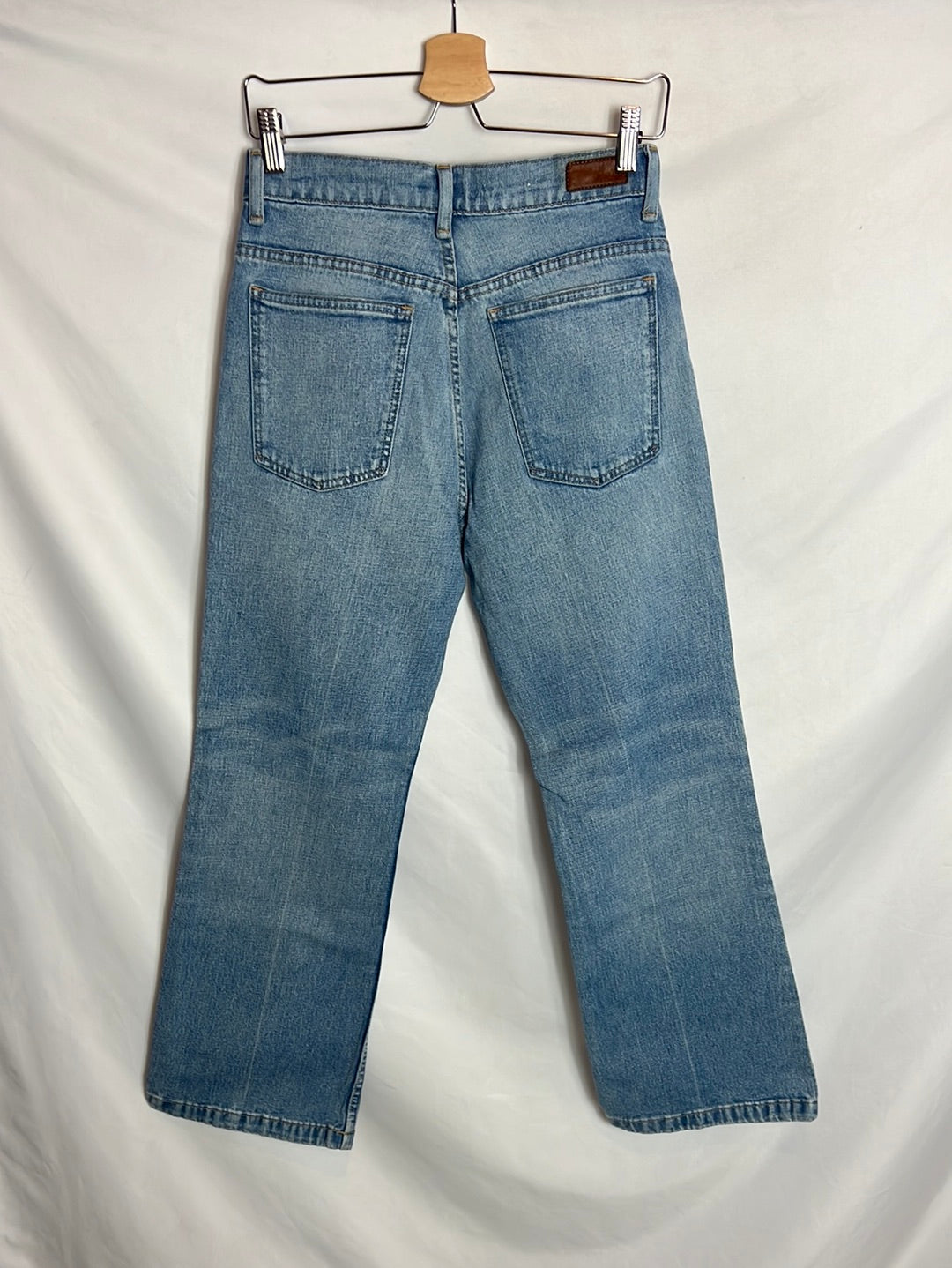 POLO RALPH LAUREN. Denim recto lavado medio. T 28R(38)