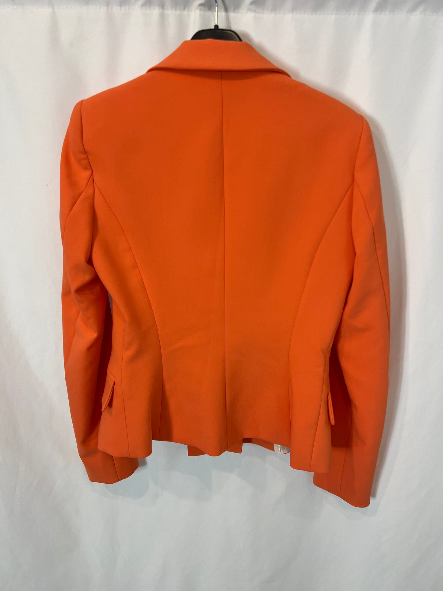 ZARA. Blazer naranja cruzada T.s