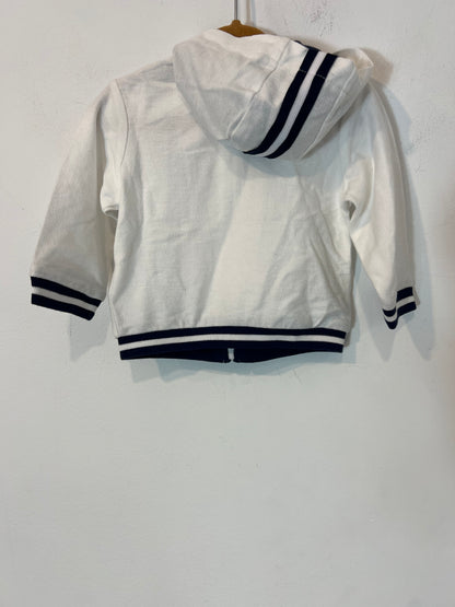 MAYPORAL. Chaqueta blanca textura. T 4-6 meses