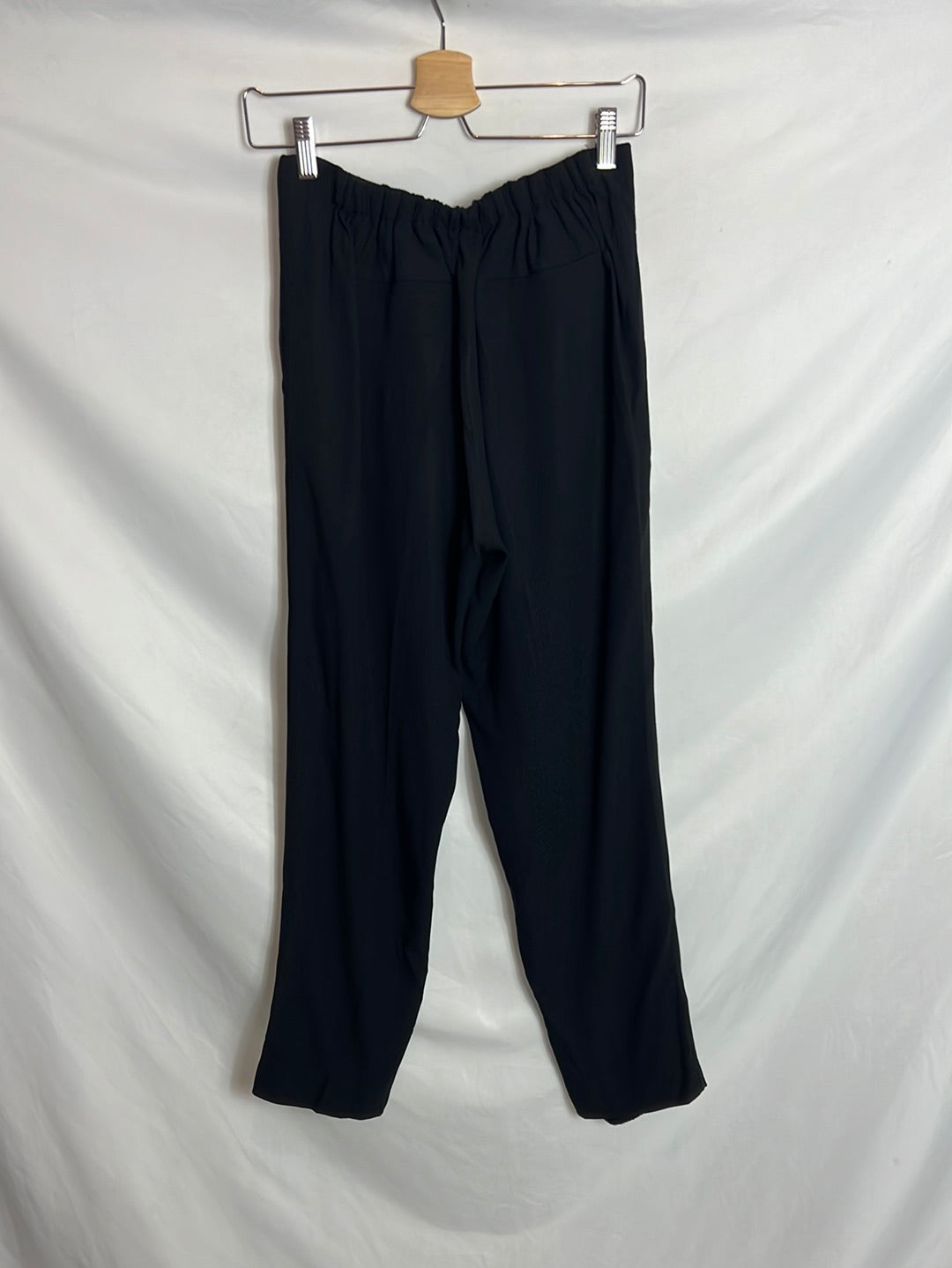 VANESSABRUNO. Pantalones negros fluidos. T 38