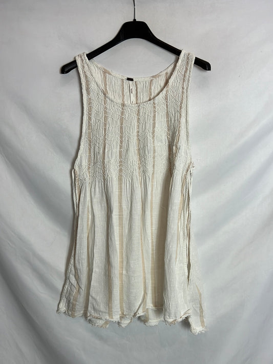 FREE PEOPLE. Top largo aperturas. T S