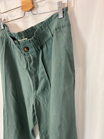 UNIT. Pantalón fluido verde agua. T 48