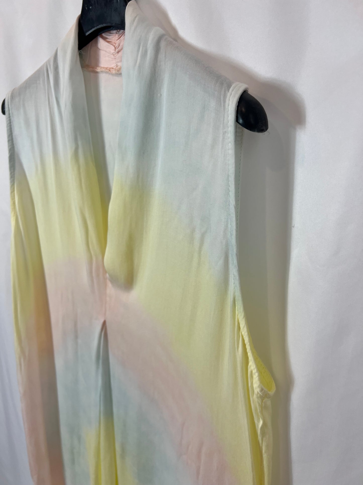 OTRAS. Vestido largo tie dye tonos pastel. T S/M