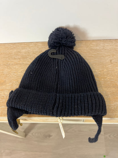 ZARA. Gorro azul pompom. T 3-5 años