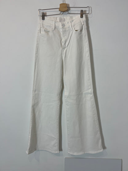 MOTHER. Pantalón denim blanco T.26 (36)