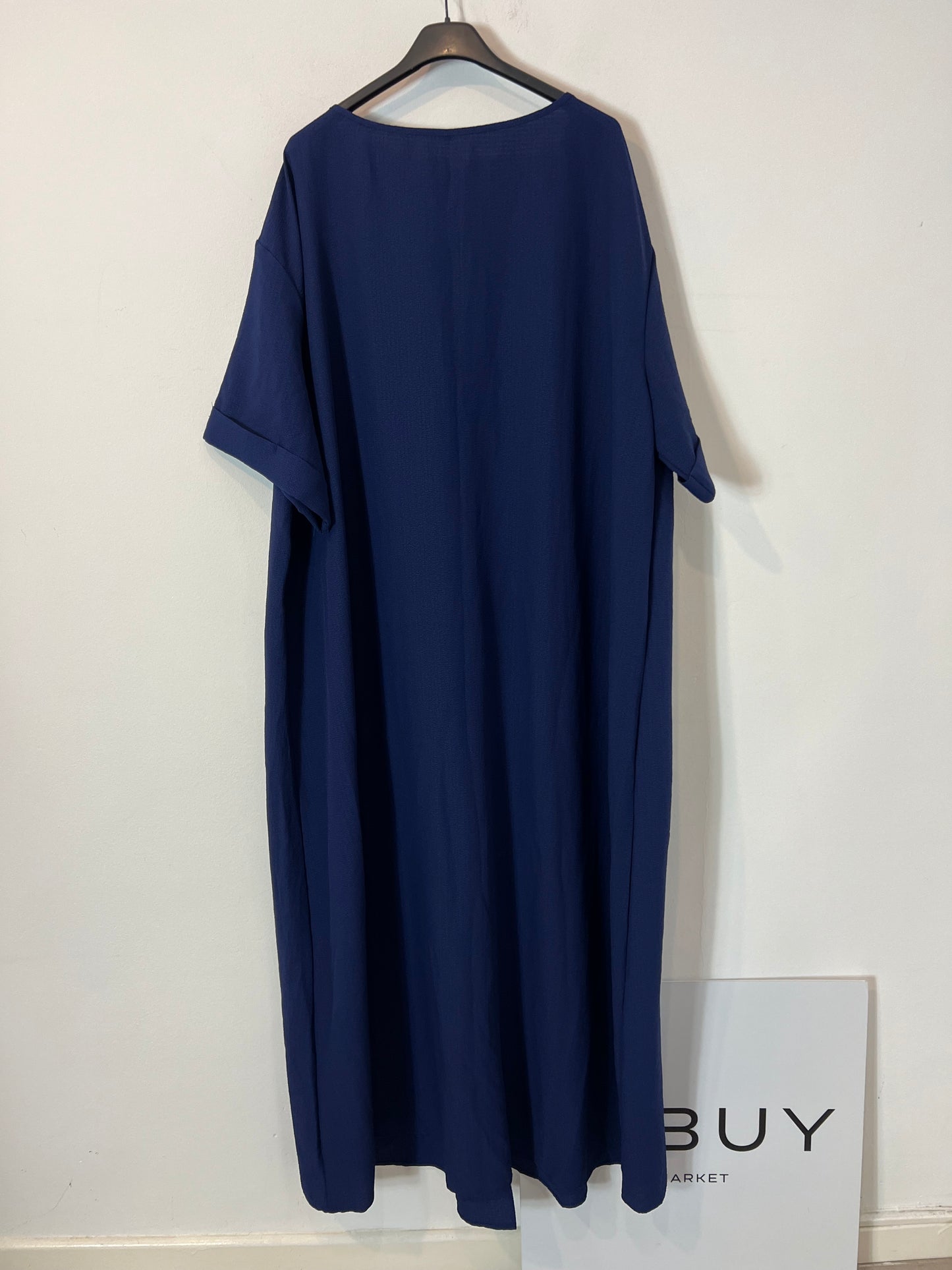 OTRAS. Vestido azul bolsillos T.4xl