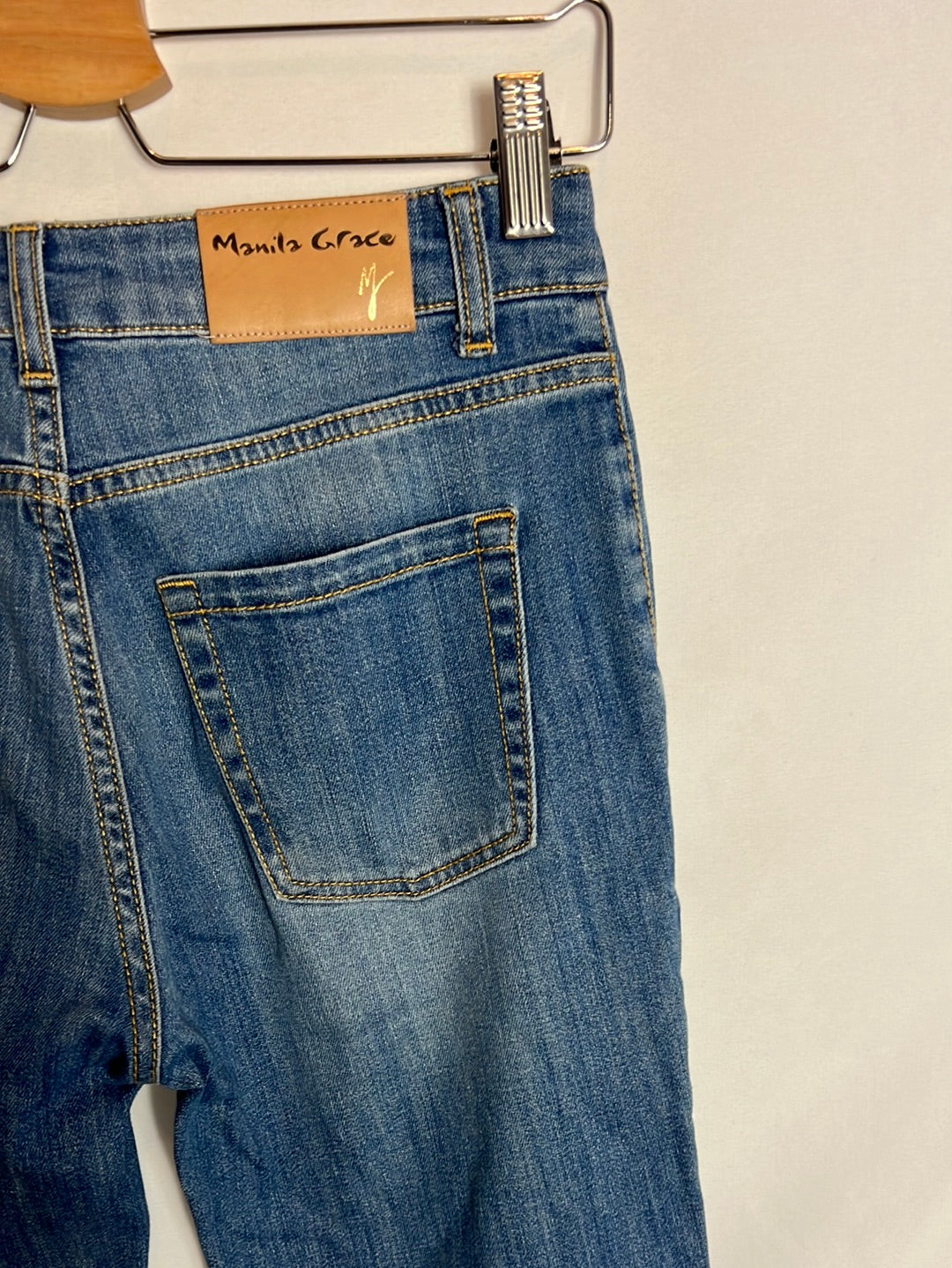 MANILA GRACE. Denim acampando bolsillos. T 26(36)