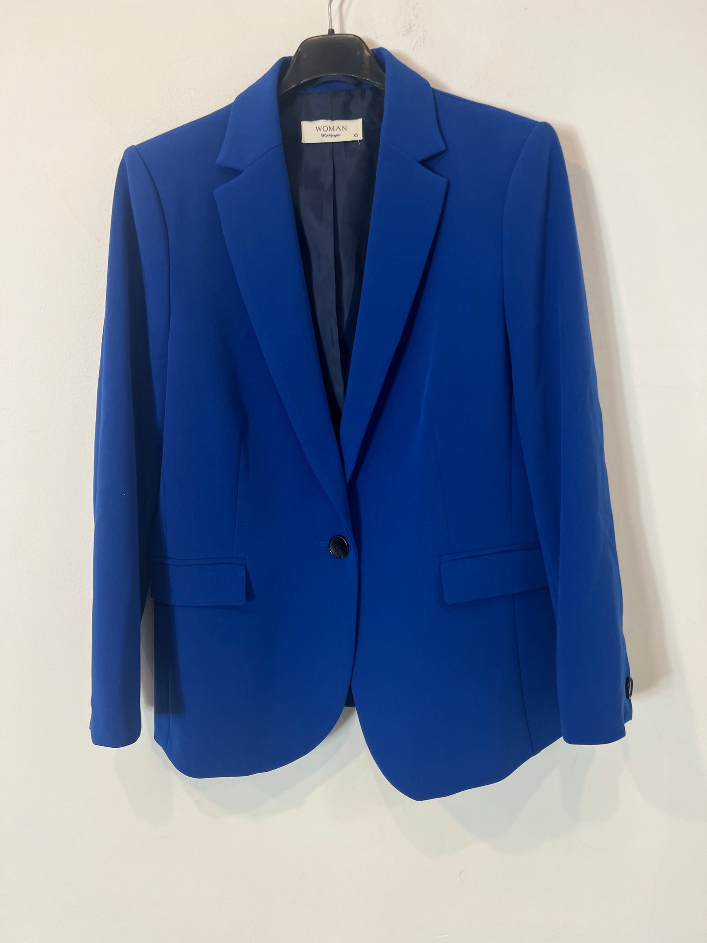 EL CORTE INGLÉS . Blazer azul klein. T XS (S)