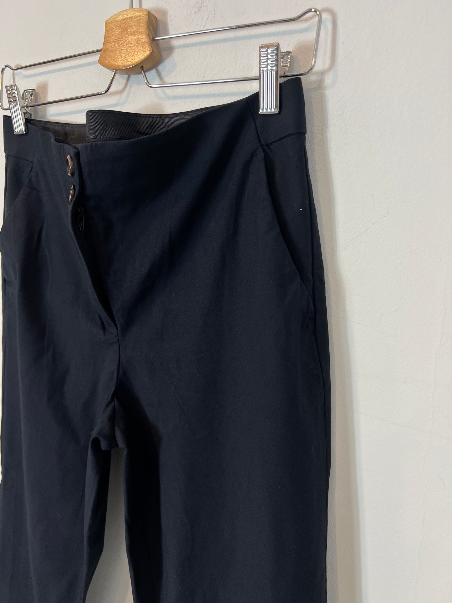 MASSIMO DUTTI. Pantalón azul de vestir T.38