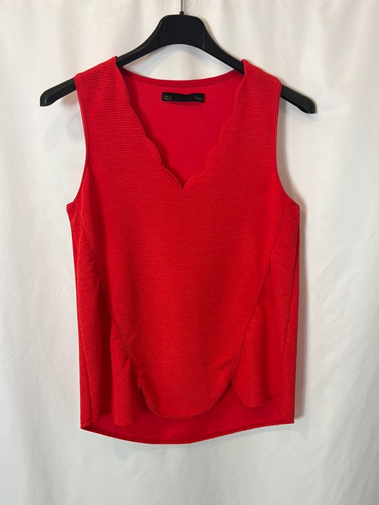 SFERA. Top rojo textura. T S