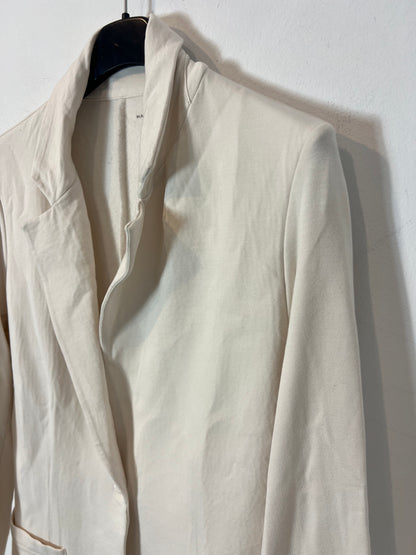 MAJECTIC FILATURES. Blazer beige elástica  T.1(S)