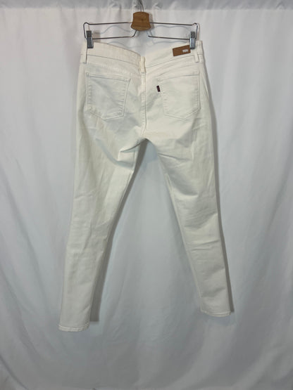 LEVI´S . Denim blanco skinny. T 30 (40)