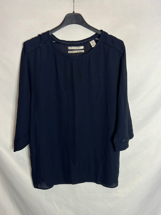 SCOTCH&SODA. Blusa fluida azul T2(m)