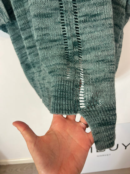 ZADIG & VOLTAIRE. Top cashmere verde agua. T u (m)