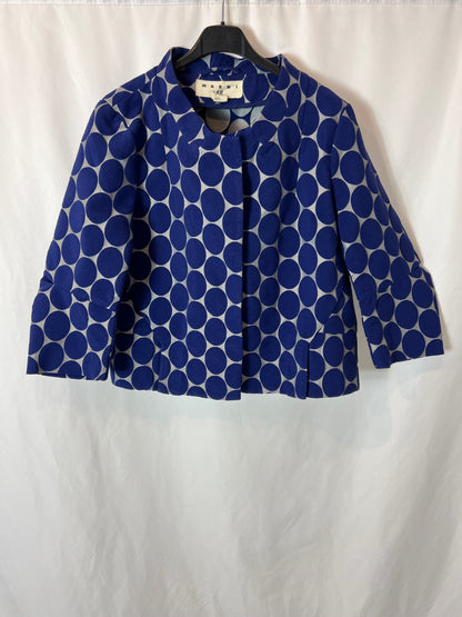 MARNI x H&M. Chaqueta lunares textura. T 40