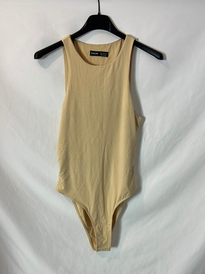 SHEIN. Body beige  licra T.s