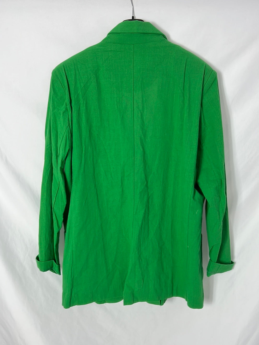 STOREST. Blazer verde algodón T.s/m