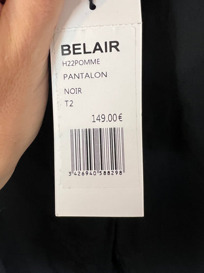 BELAIR. Pantalón ancho fluido doble textura T.2(m)