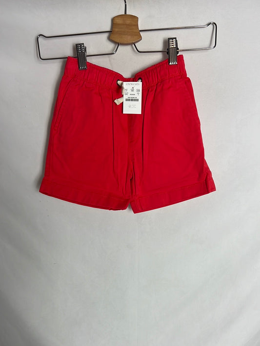 CREWCUTS. Bermuda roja. T 5 años