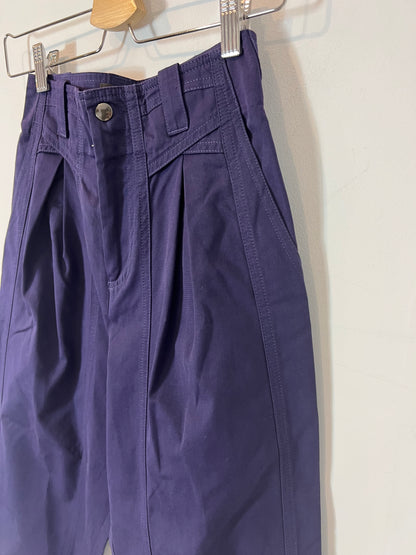 ISABEL MARANT. Pantalón morado bombacho  T.34