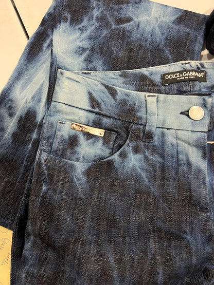 DOLCE&GABANA. Pantalón tie dye T.36