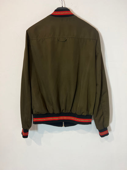 ZARA. Bomber verde detalles. T XS