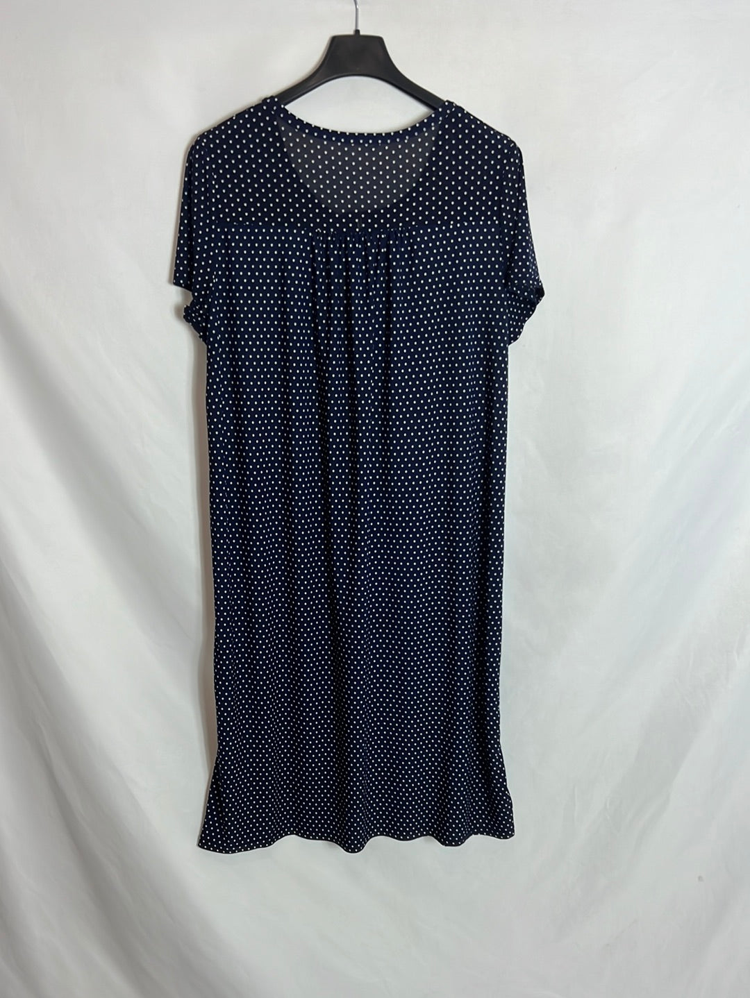 OTRAS. Vestido azul lunares T M/L