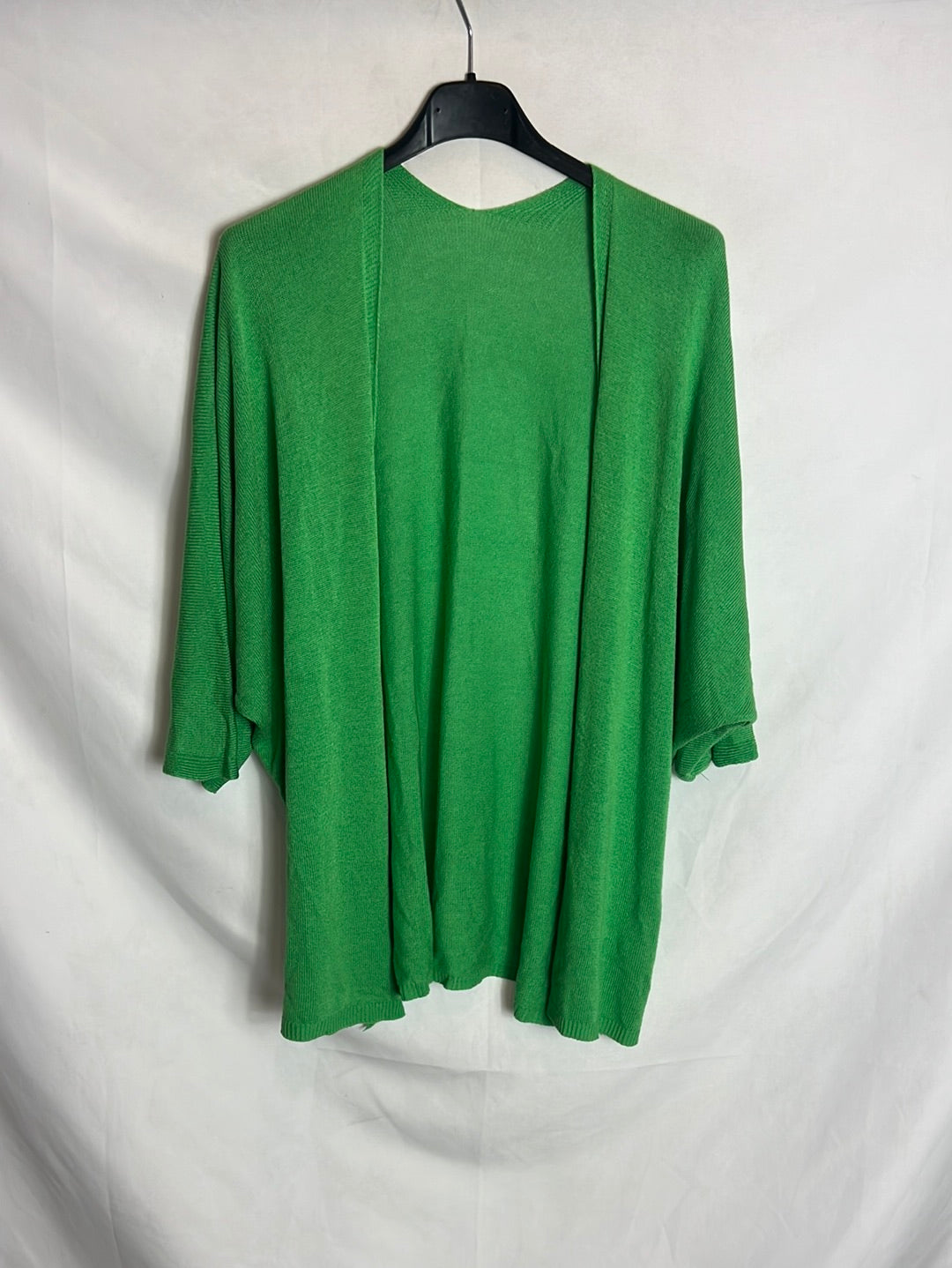 OTRAS. Kimono punto verde. TS/M