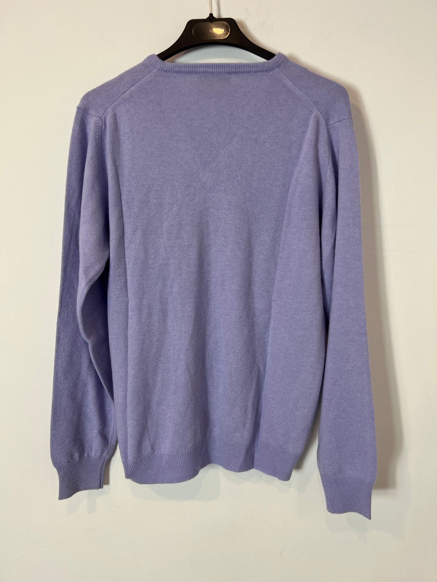 EXCELLENT CASHMERE. Jersey malva cashmere. T M