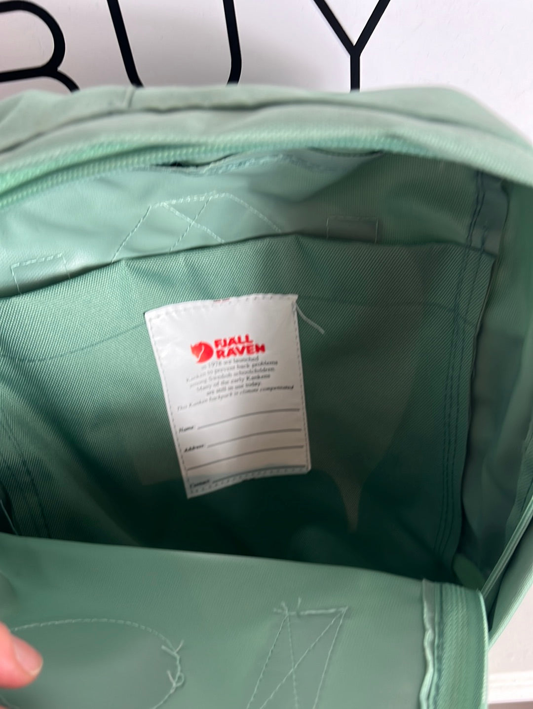 FJALLRAVEN KANKEN. Mochila pequeña verde claro