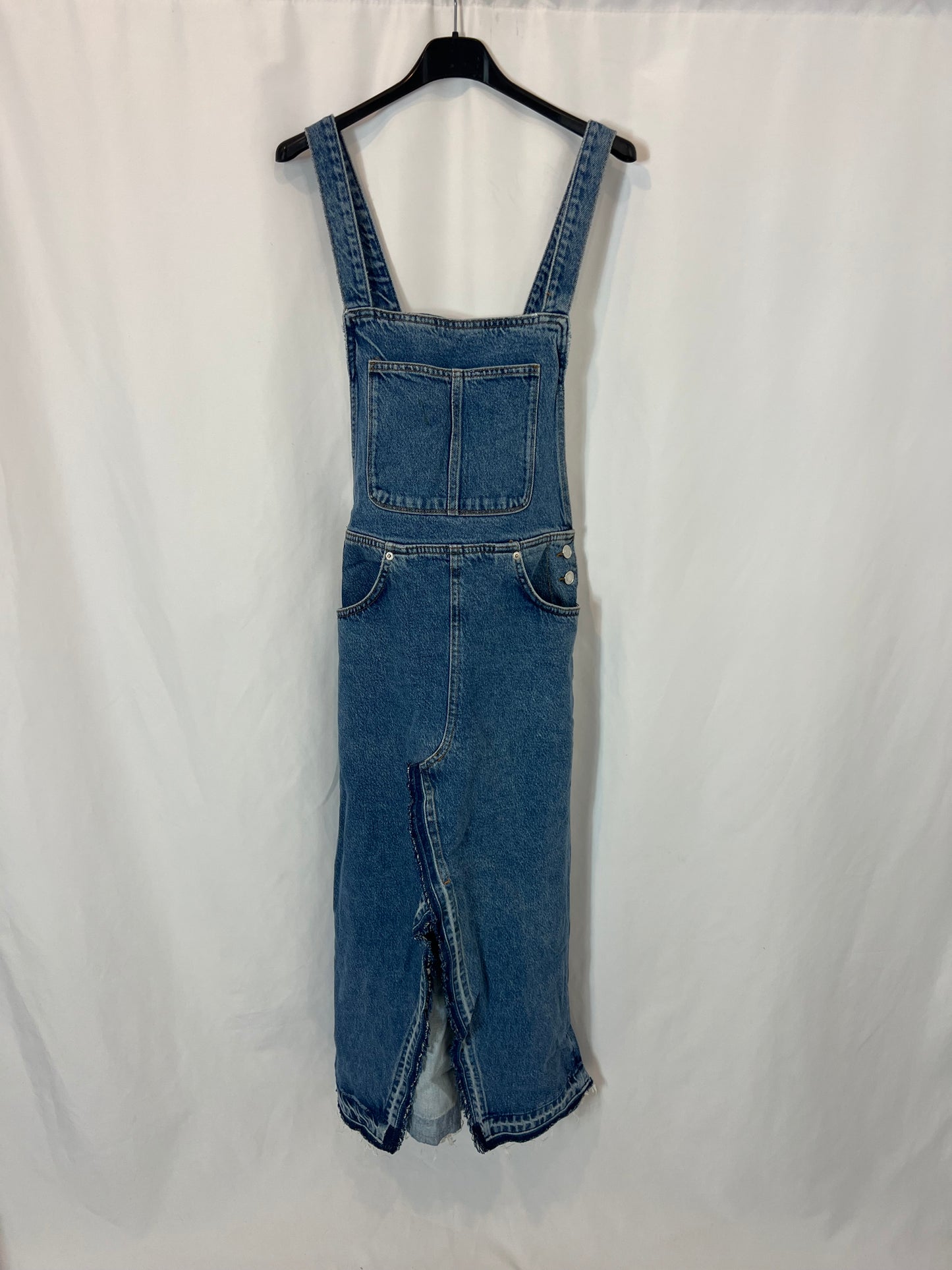 ZARA. Peto denim midi. T XS