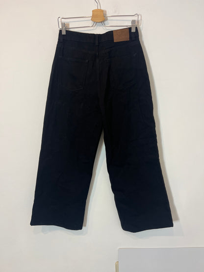 KIABI. Pantalón negro denim  T.38