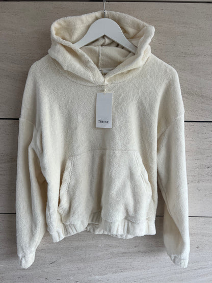 ZARA HOME. Sudadera beige textura. T S